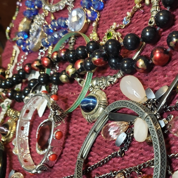 Vintage Estate Jewelry Lot Bling Bling - Picture 2 of 8